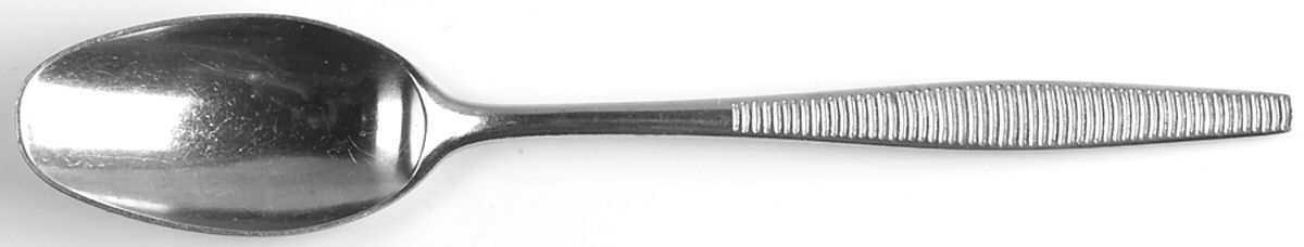 Variation VI (Stainless, Black Accent) Place/Oval Soup Spoon by Dansk-1
