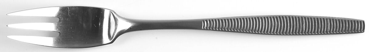 Variation VI (Stainless, Black Accent) Individual Salad Fork by Dansk-1