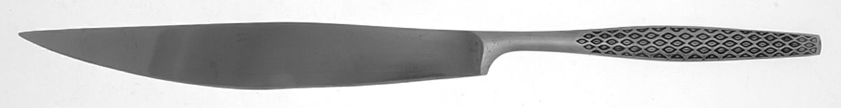 Variation IV (Stainless, Black Accent) Large Stainless Blade Roast Carving Knife by Dansk-1