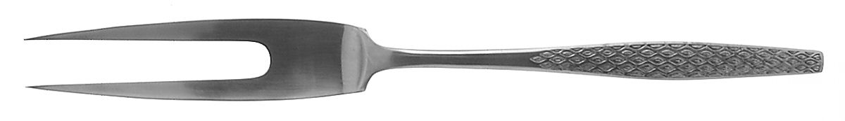 Variation IV (Stainless, Black Accent) Large Stainless-Prong Roast Carving Fork by Dansk-1