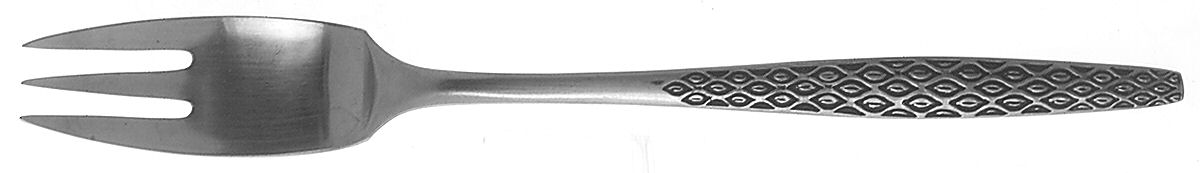 Variation IV (Stainless, Black Accent) Individual Salad Fork by Dansk-1