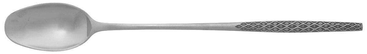 Variation IV (Stainless, Black Accent) Iced Tea Spoon by Dansk-1