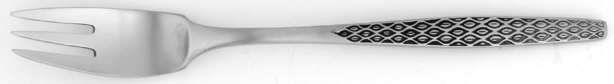 Variation IV (Stainless, Black Accent) Individual Salad Fork by Dansk-1