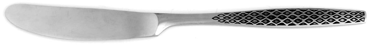 Variation IV (Stainless, Black Accent) New French Solid Knife by Dansk-1
