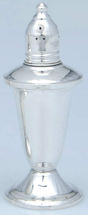Sterling Hollowware Weighted Salt Shaker by Duchin Creations-1