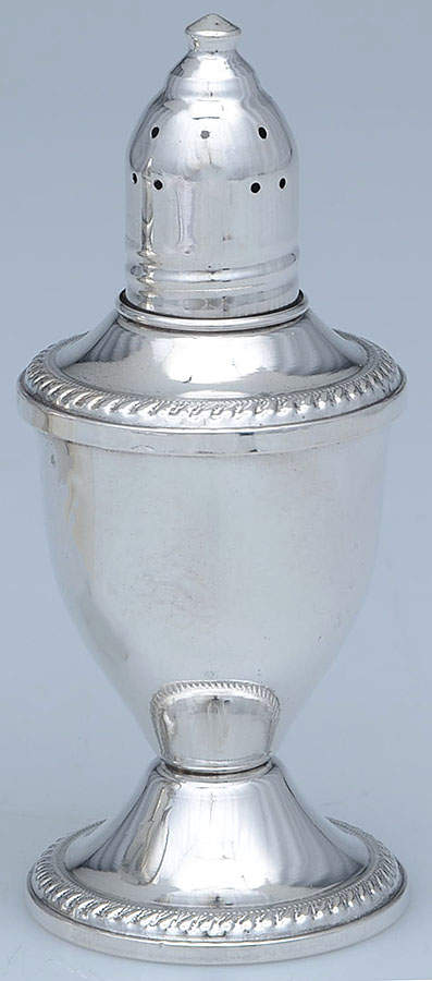 Sterling Hollowware Weighted Salt Shaker by Duchin Creations-1