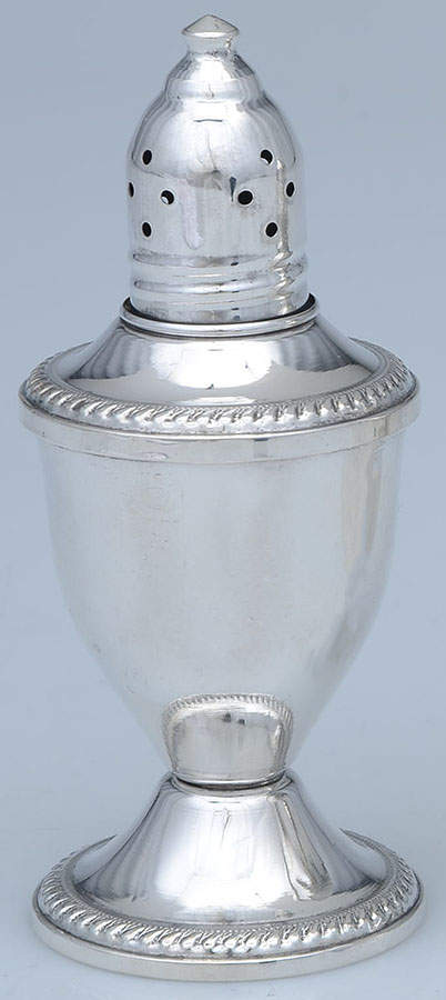 Sterling Hollowware Weighted Pepper Shaker by Duchin Creations-1
