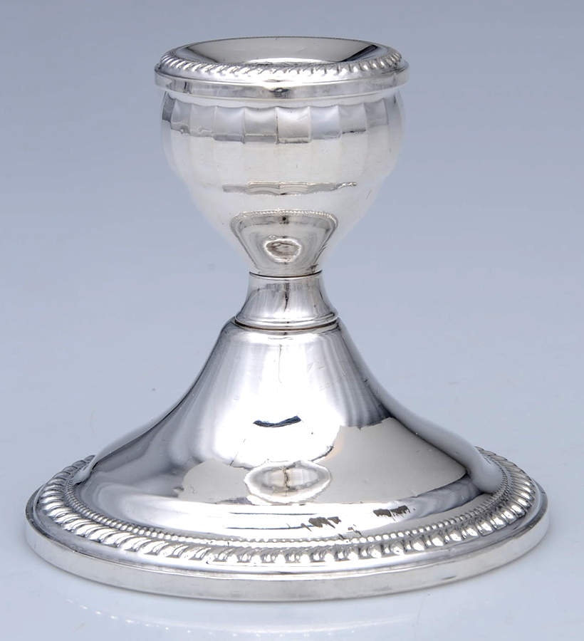 Sterling Hollowware Weighted Candleholder by Duchin Creations-1
