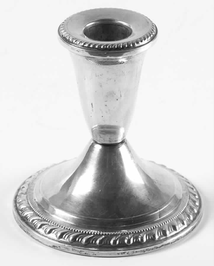 Sterling Hollowware Weighted Candleholder by Duchin Creations-1