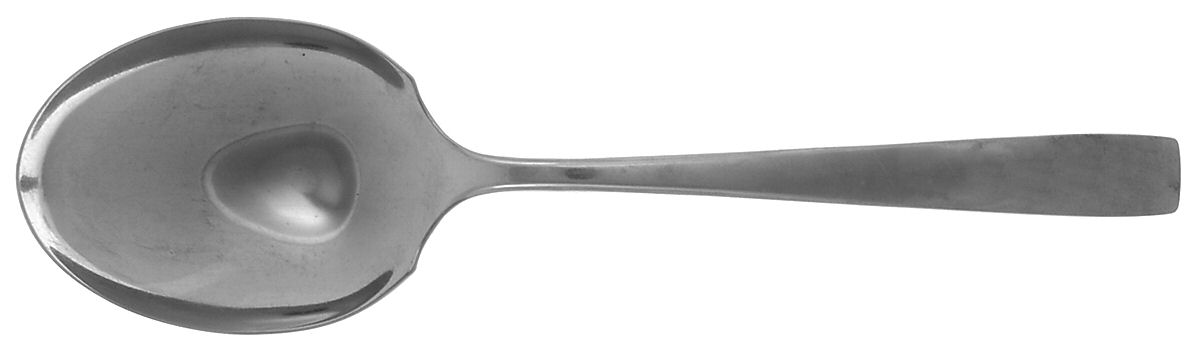 DCS1 (STAINLESS) Solid Smooth Casserole Spoon by Duchess-1