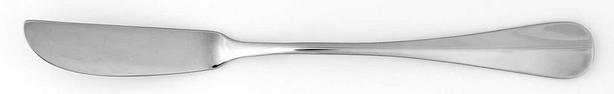 Baguette (Stainless) Flat Handle Butter Spreader by DJ (Flatware)-1