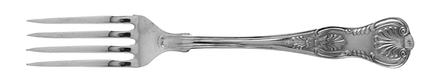 Kings (Silverplate) Fork by DJ (Flatware)-1