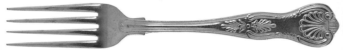 Kings (Silverplate) Fork by DJ (Flatware)-1