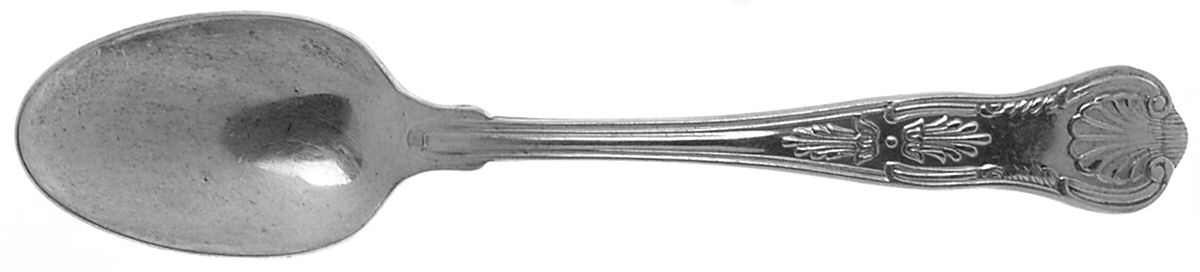 Kings (Silverplate) Teaspoon by DJ (Flatware)-1