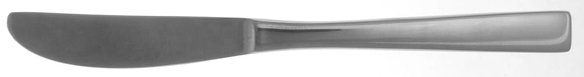 Sabena (Stainless) Solid Handle Modern Butter Spreader by DJ (Flatware)-1