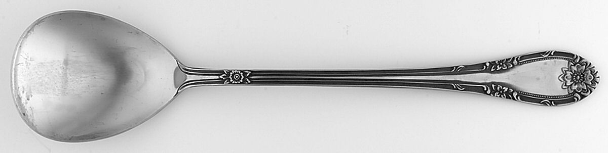 Ambassador (Stainless) Solid Salad Serving Spoon by Dalia-1