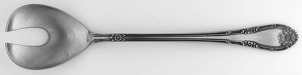 Ambassador (Stainless) Solid Salad Serving Fork by Dalia-1