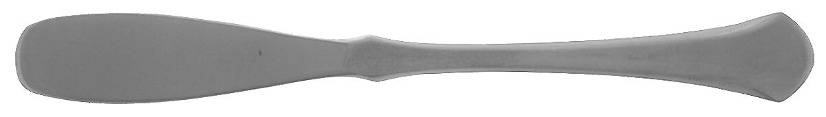Basque (Stainless) Flat Handle Butter Spreader by Dalia-1