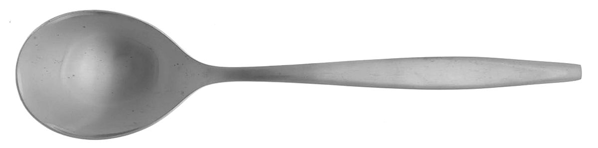 Braque (Stainless) Oval Place Soup Spoon by Dalia-1