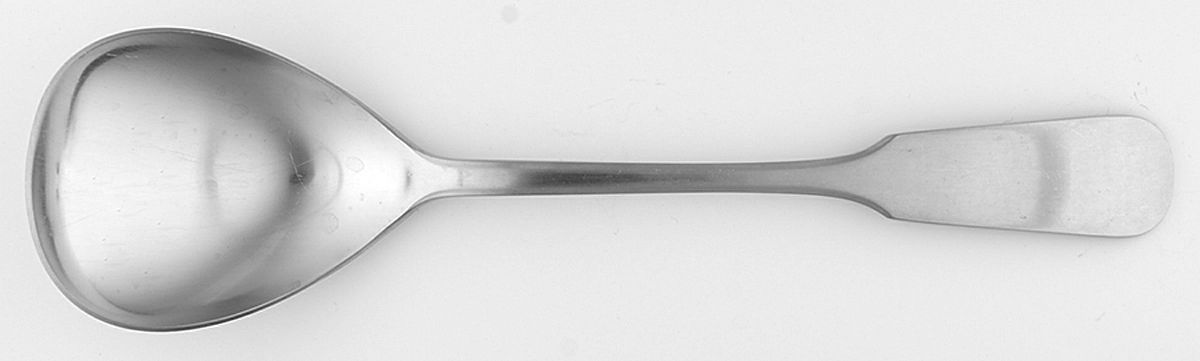 DLI10 (Stainless) Solid Serving Spoon by Dalia-1
