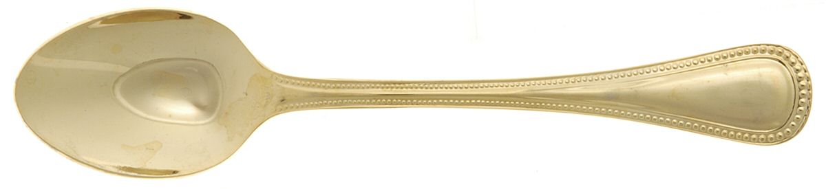 Golden Pearls (Gold Electroplate) Teaspoon by Dalia-1