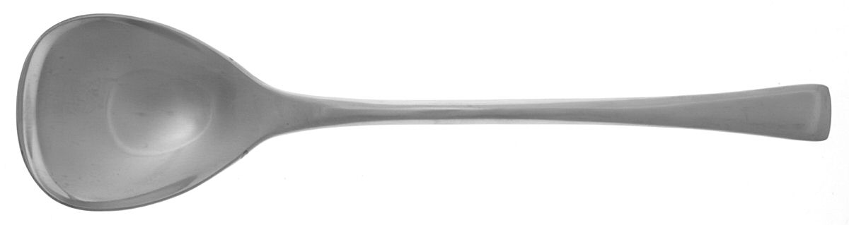 Guernica (Stainless, Satin) Solid Salad Serving Spoon by Dalia-1