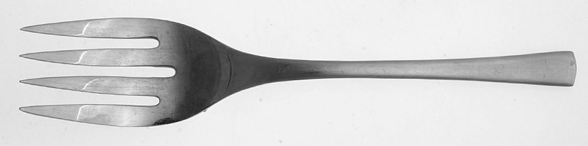 Olympia (Stainless) Medium Solid Cold Meat Serving Fork by Dalia-1