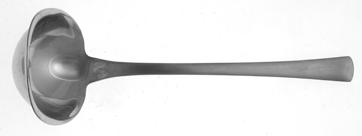 Olympia (Stainless) Solid Gravy Ladle by Dalia-1