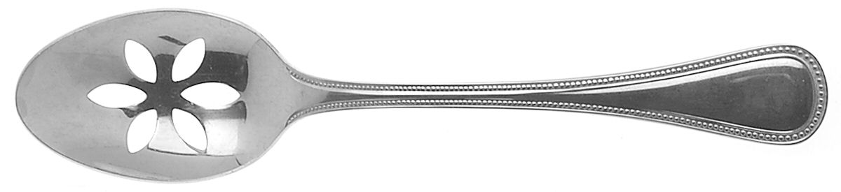 Pearls (Stainless) Pierced Tablespoon (Serving Spoon) by Dalia-1