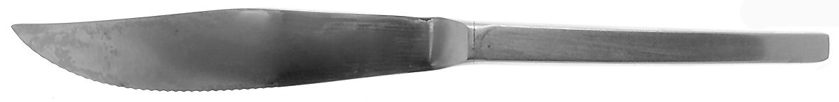Picasso (Stainless, Satin) Small Steak Carving Knife with Stainless Blade by Dalia-1