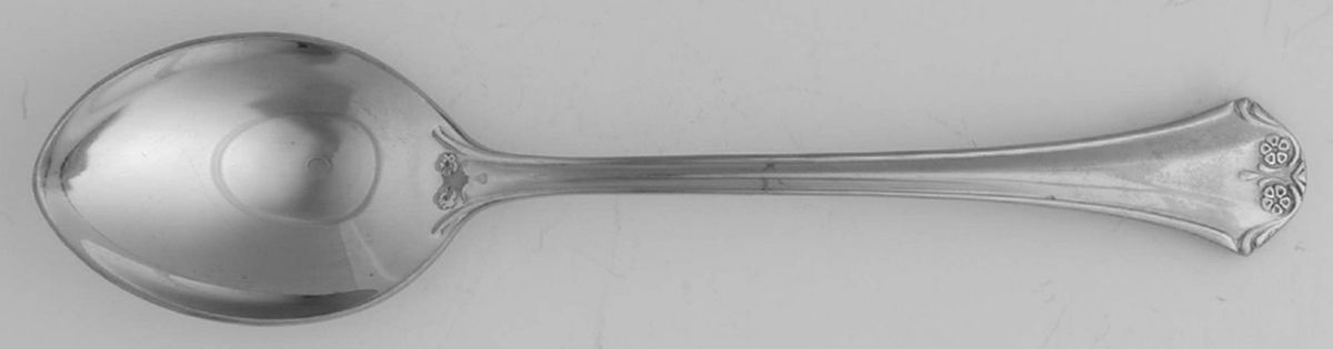 Royal Dahlia (Stainless) Place/Oval Soup Spoon by Dalia-1