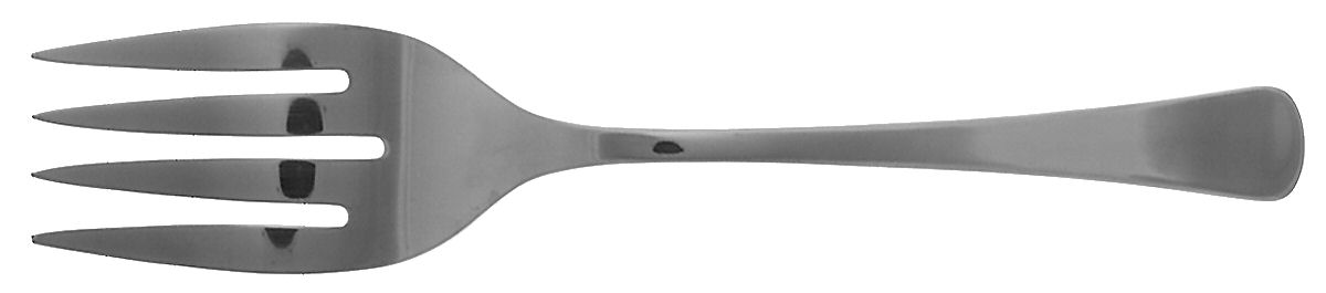 Royale-Royal (Stainless, Glossy) Medium Solid Cold Meat Serving Fork by Dalia-1