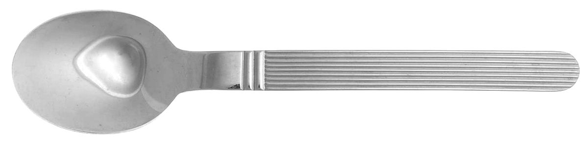 Surf (Stainless) Place/Oval Soup Spoon by Dalia-1