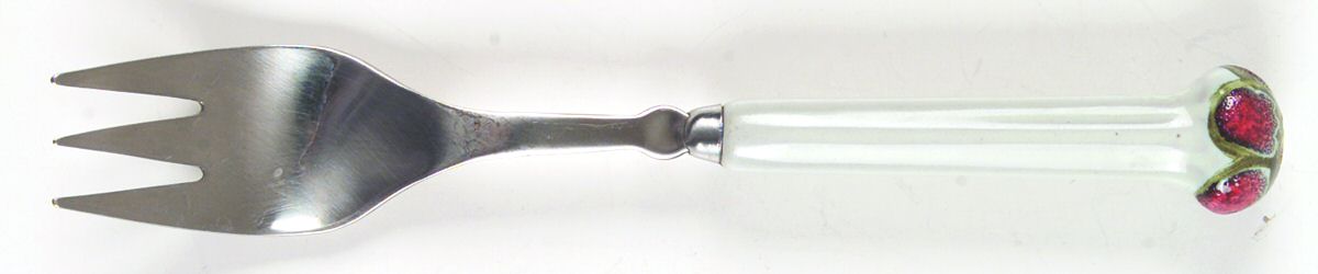 Regency-Jewel White (Stainless) Individual Salad Fork by Denby-1