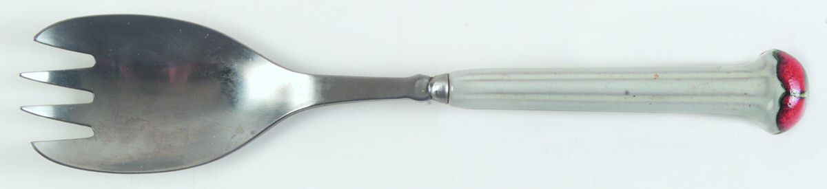 Regency-Jewel White (Stainless) Solid Serving Fork by Denby-1