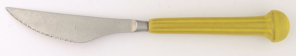 Regency-Lemon(Yellow) (Stainless) Individual Steak Knife Hollow Handle by Denby-1