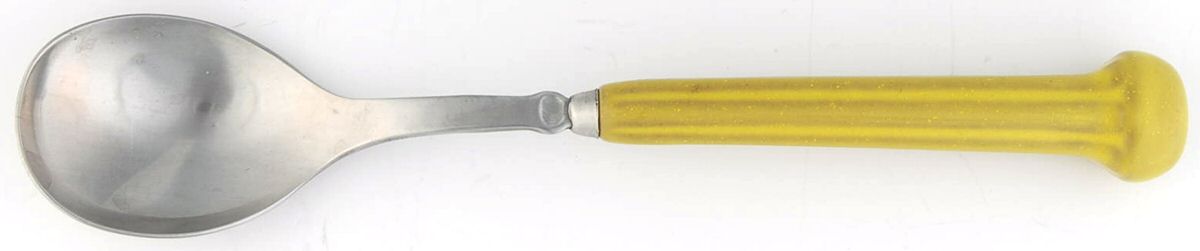 Regency-Lemon(Yellow) (Stainless) Place/Oval Soup Spoon by Denby-1