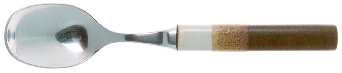 Touchstone-Agate (Stainless) Place/Oval Soup Spoon by Denby-1