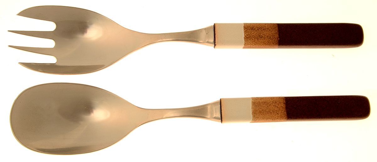 Touchstone-Agate (Stainless) Solid Serving Set by Denby-1
