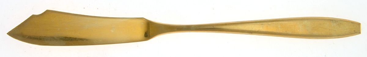 Golden Autumn Symphony (Goldware) Flat Handle Master Butter Knife by Dorling-1