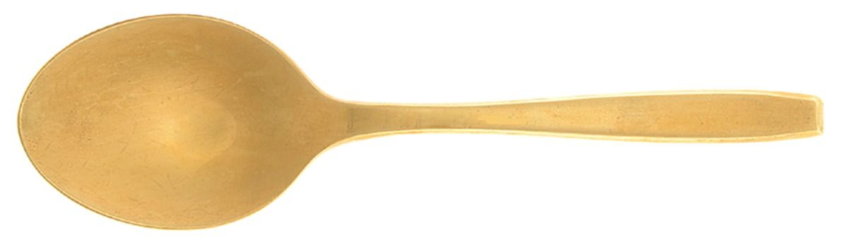 Golden Autumn Symphony (Goldware) Straight Handle Baby Spoon by Dorling-1