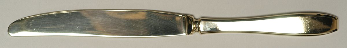 Golden Autumn Symphony (Goldware) Modern Solid Knife by Dorling-1