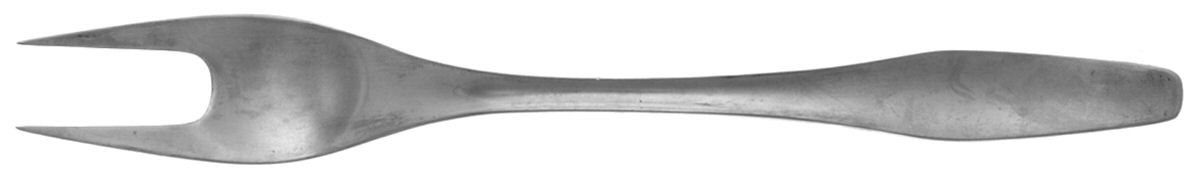 DNS3 (STAINLESS) Small 2-Tine Cold Meat Serving Fork by Dana Stainless-1