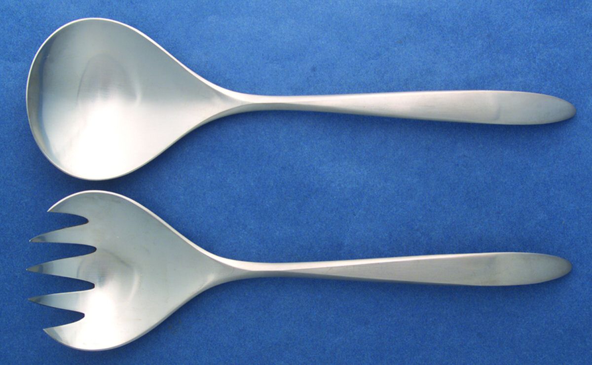 Pamir (Stainless) (2 Pc) Solid Salad Set by Wusthof-Dreizack-1
