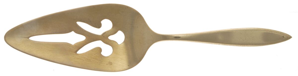 Regal (Dirilyte, Possible Clover Backstamp) Solid Pierced Pie Server by Dirilyte-Dirigold-1