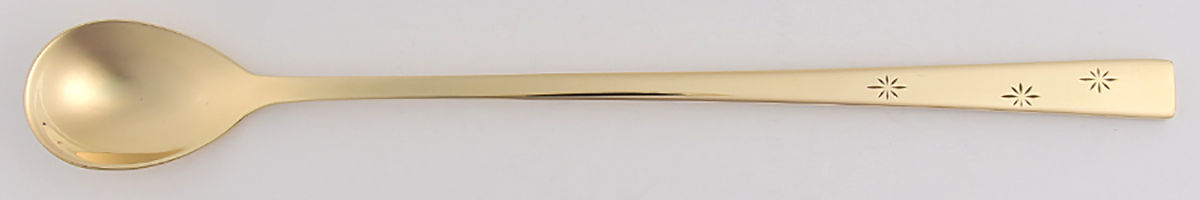 Tropical Star (Dirigold) Goldware Iced Tea Spoon by Dirilyte-Dirigold-1