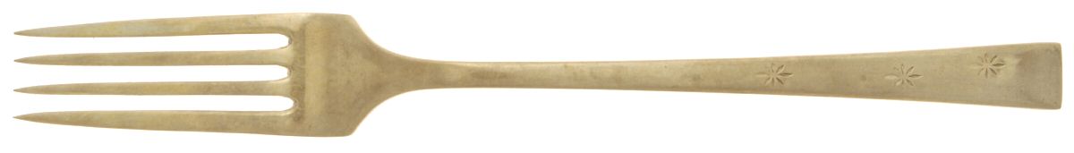 Tropical Star (Dirigold) Goldware Fork by Dirilyte-Dirigold-1