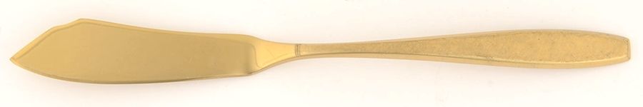 Tuscany (Dirigold) Goldware Flat Handle Master Butter Knife by Dirilyte-Dirigold-1