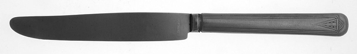 DSC3 (Stainless) New French Solid Knife by Diamond Silver Co-1