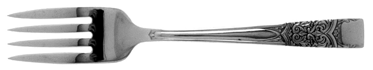 Inauguration (Silverplate, Scrolls, 1948) Individual Salad Fork by Diamond Silver Co-1